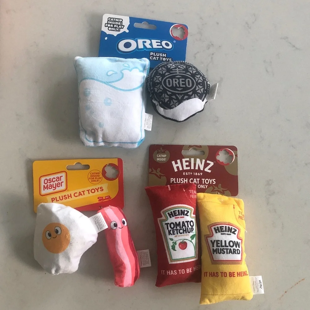 Catnip filled Plush Cat Toys
